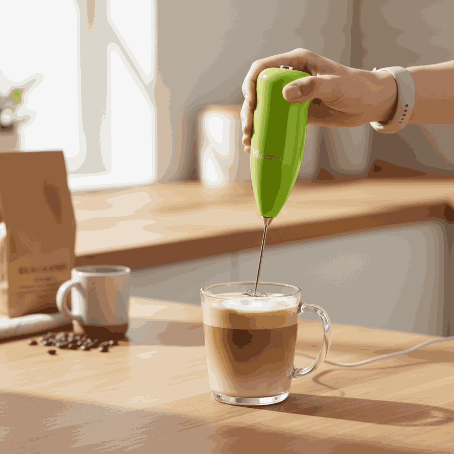 Coffee Beater – Handheld Milk Frother & Foam Maker