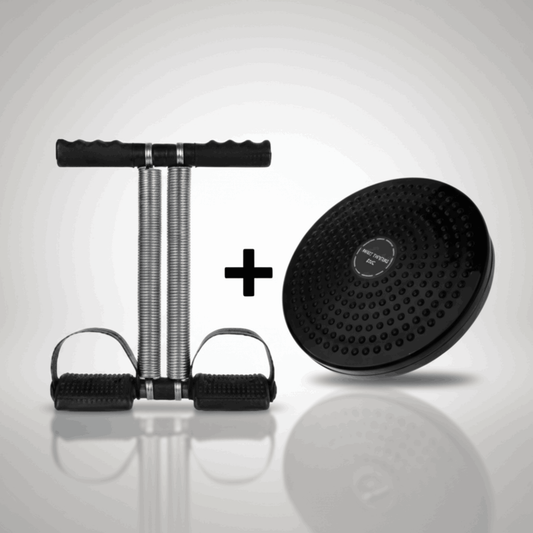 2-in-1  | Double Tummy Trimmer + Twister Disc |