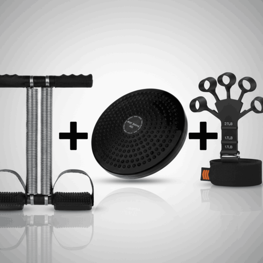 3-in-1 | Double Tummy Trimmer + Twister Disc + Finger Gripper |