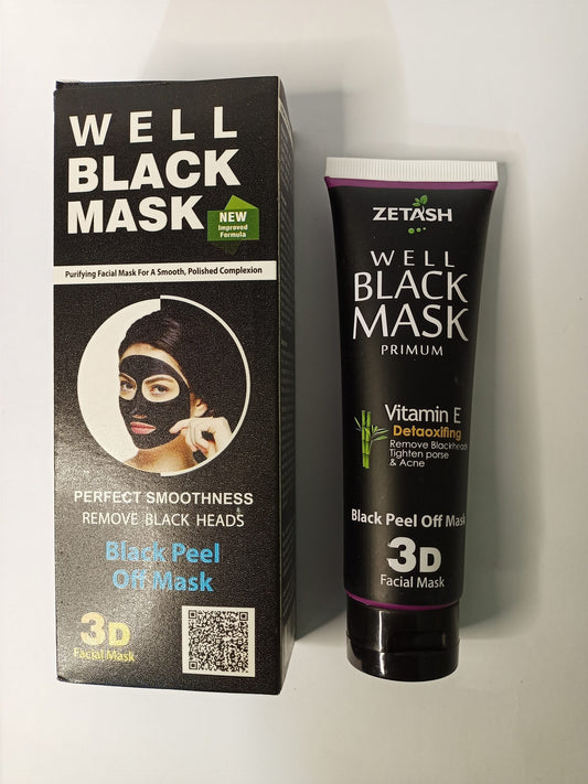 Well Black Peel-Off Mask