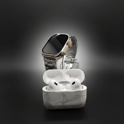 MK-S900 Smartwatch – AMOLED Display with 7 Straps &amp; Earbuds