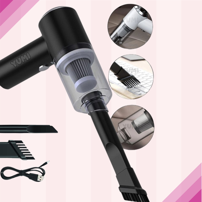 3-in-1 Handheld Vacuum Cleaner – Portable Wireless Cleaning Device