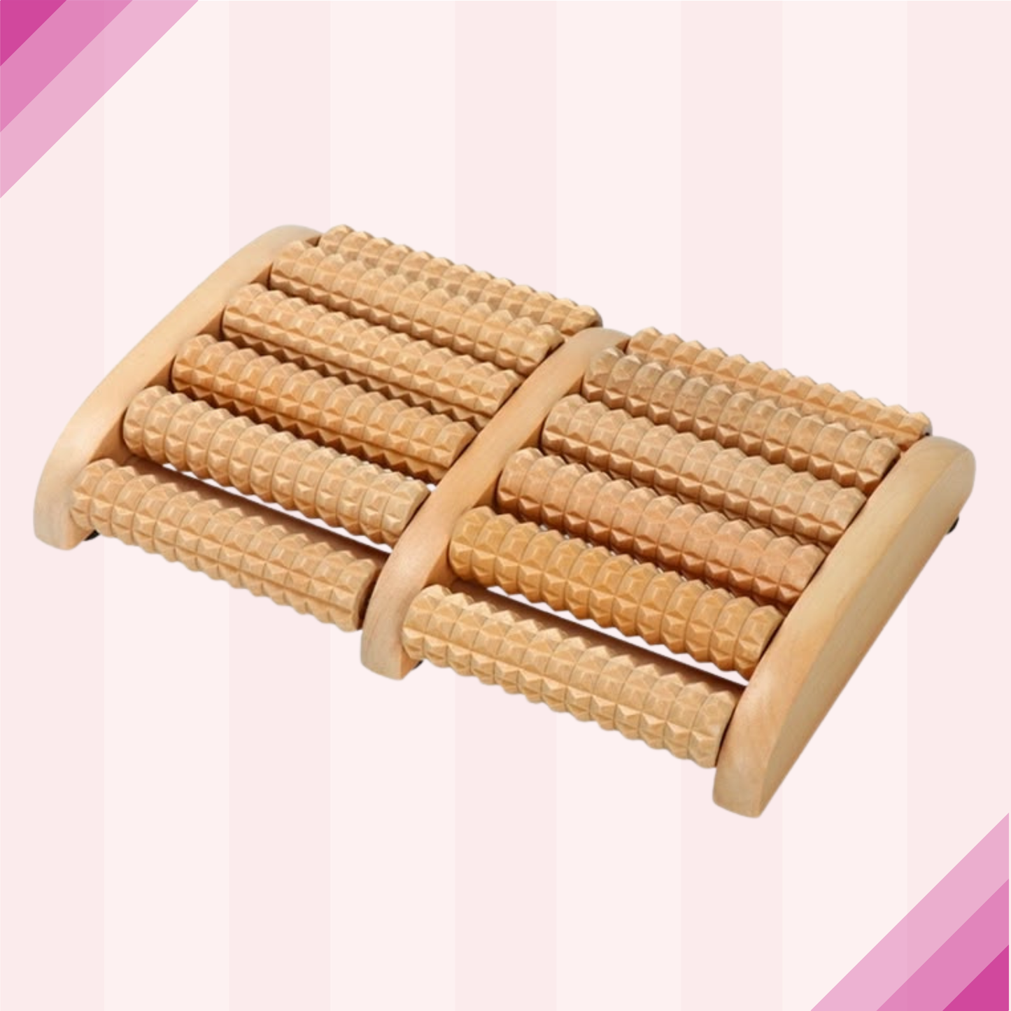 Wooden Foot Roller for Plantar Fasciitis & Foot Pain Relief