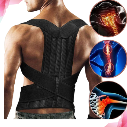 Posture Corrector Belt for Back Support & Pain Relief