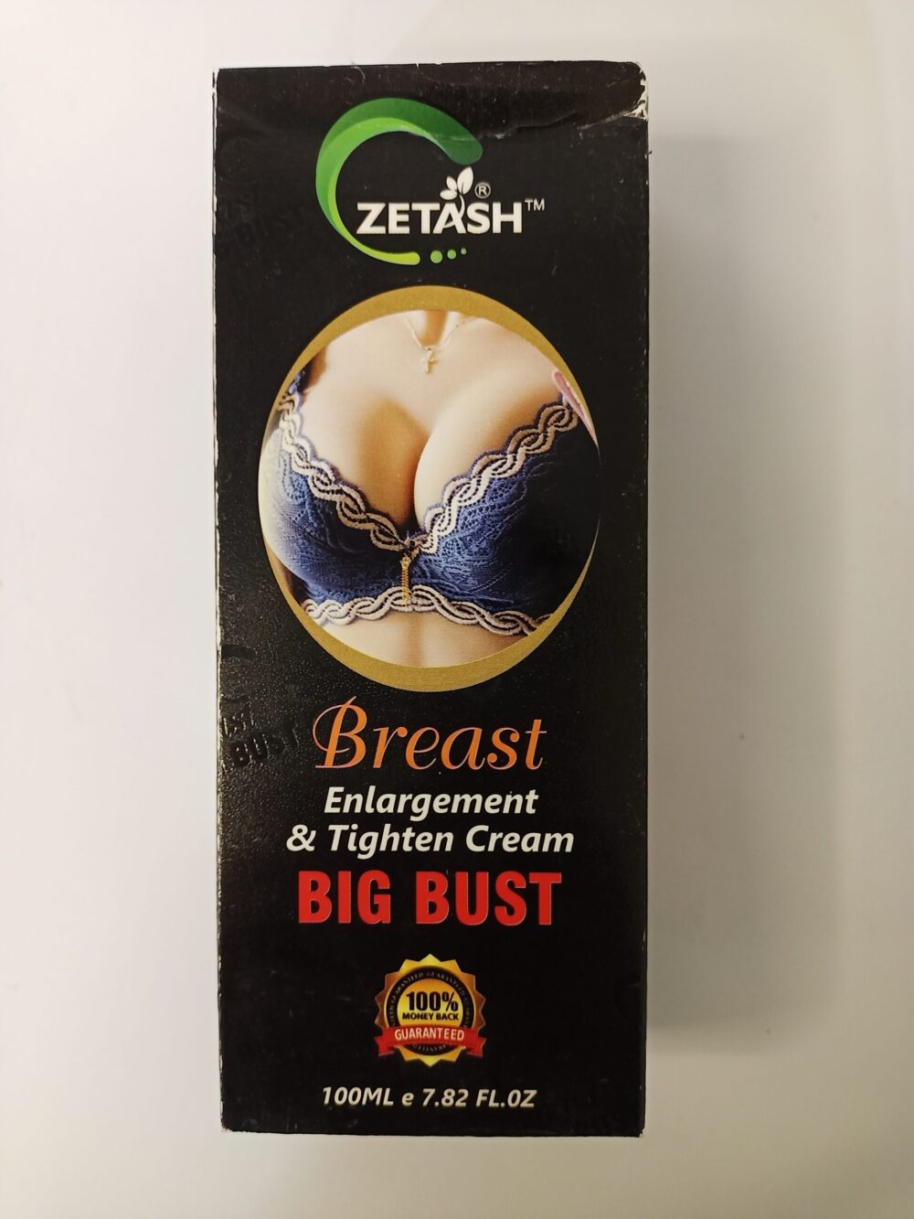 "Zetash Breast Enlargement & Tightening Cream - Big Bust Formula, 100ml
