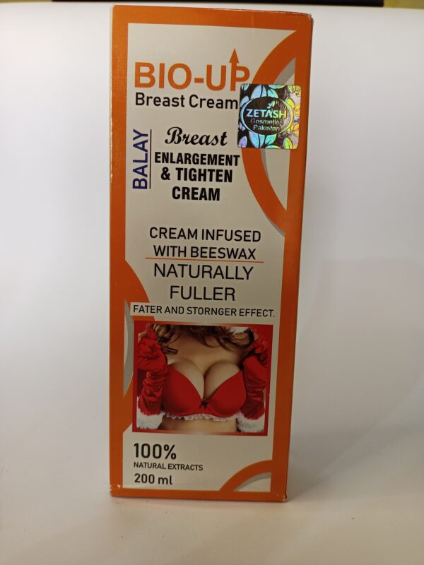 "Bio-Up Breast Enlargement & Tightening Cream - Natural Beeswax Formula, 200ml